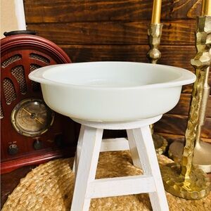 Pyrex Vintage White Ceramic Bowl